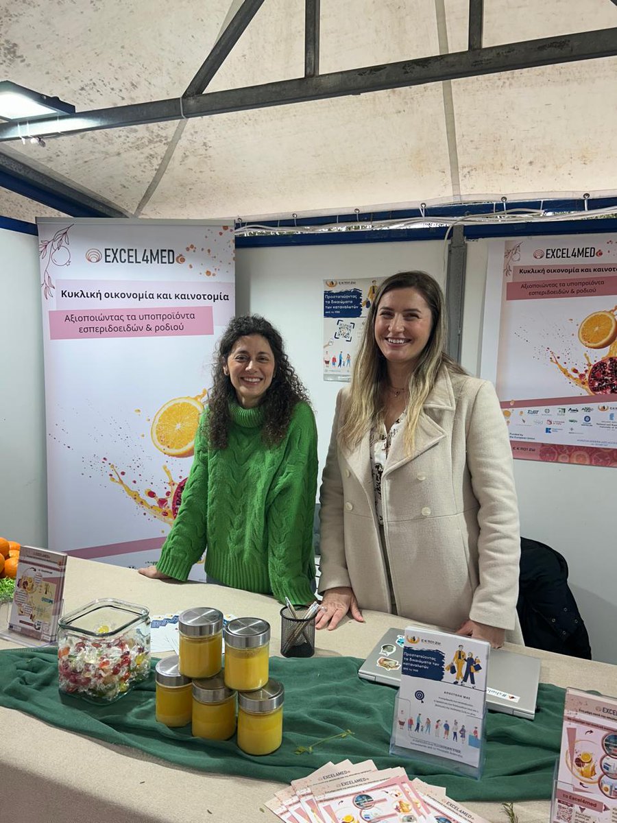 EXCEL4MED's tweet photo. At the Superfoods Festival 2026 in Athens🇬🇷, @ekpizo  showcased #EXCEL4MED with heart-shaped 3D jellies🍬 &amp; smoothies!

>1,000 visitors explored our novel products &amp; signed up for the June workshop to try them firsthand.😋

Stay tuned! 

#HorizonEU #ResearchImpactEU #EUInnovation https://t.co/UmrfbIzK1t