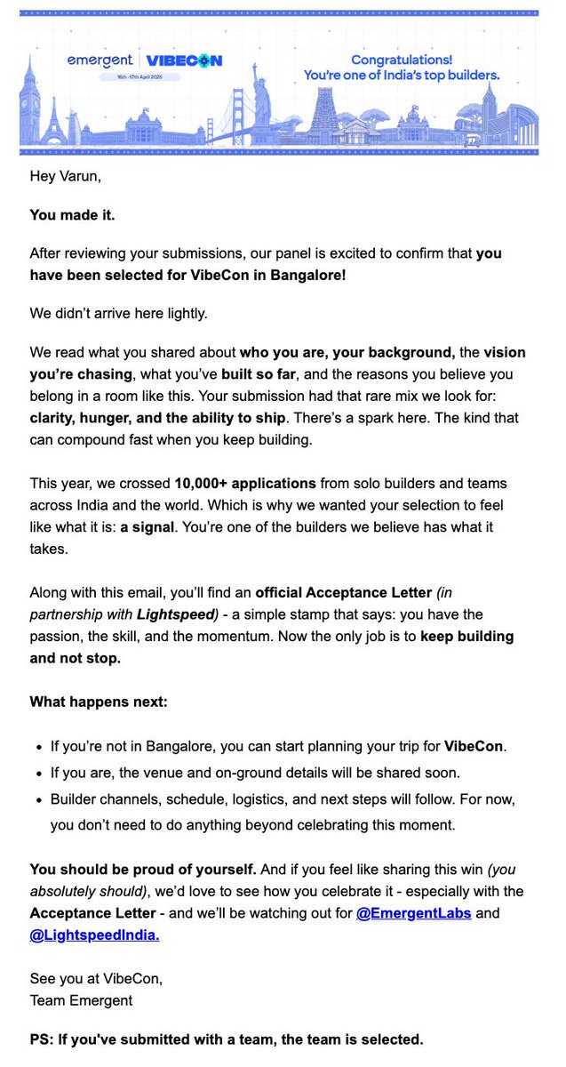 Varun Gupta tweet media