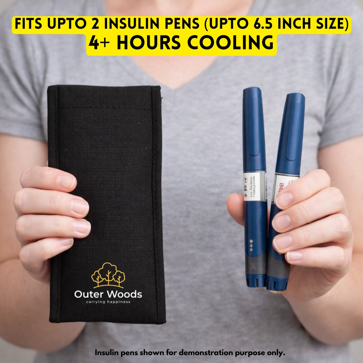 Outerwoodsin's tweet photo. Carry your insulin the smart way. ❄️
✔️ 4+ hrs cooling
✔️ Fits 2 insulin pens
✔️ Compact &amp; travel-ready
The Outer Woods Insulin Cooler Pouch = Simple, reliable, everyday solution.
Freeze. Pack. Go. 💼
#DiabetesCare #Insulin #OuterWoods #TravelSmart
Available on Amazon, Flipkart https://t.co/keLY7KURfB