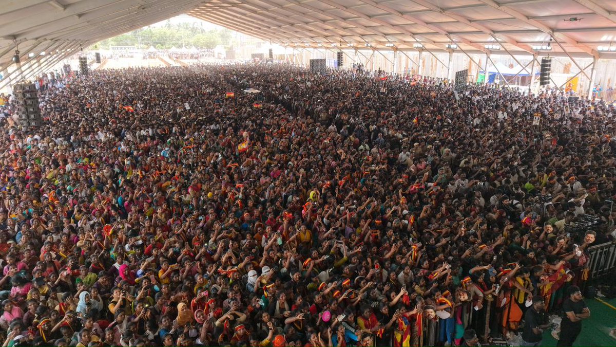 BTP_Offl's tweet image. People gathered not for money❌
People gathered for Social Cause &amp;amp; Political change✅
@TVKVijayHQ 
#TvkforTN 
#WhistleforTVK