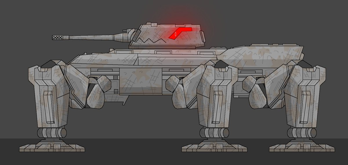 apiphut0601's tweet image. walking E-200 super heavy tank 
#tank #art #livingtank #livingmachine