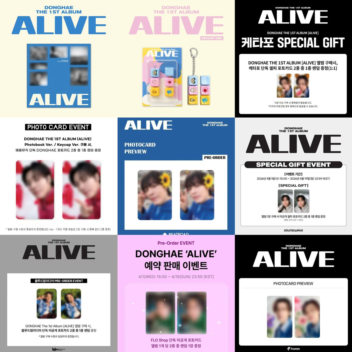 michelleeee1015's tweet photo. HELP RT 🙇🏻‍♀️ 

🇲🇾GO - DONGHAE THE 1ST ALBUM [ALIVE]

Price included international shipping - will absorb any additional international shipping fees due to excess weight 

Second payment required for local postage only, WM < 3kg - RM8 

DM before 16/4 8pm to order 📩

#pasarsujumy https://t.co/qDSC8naupA