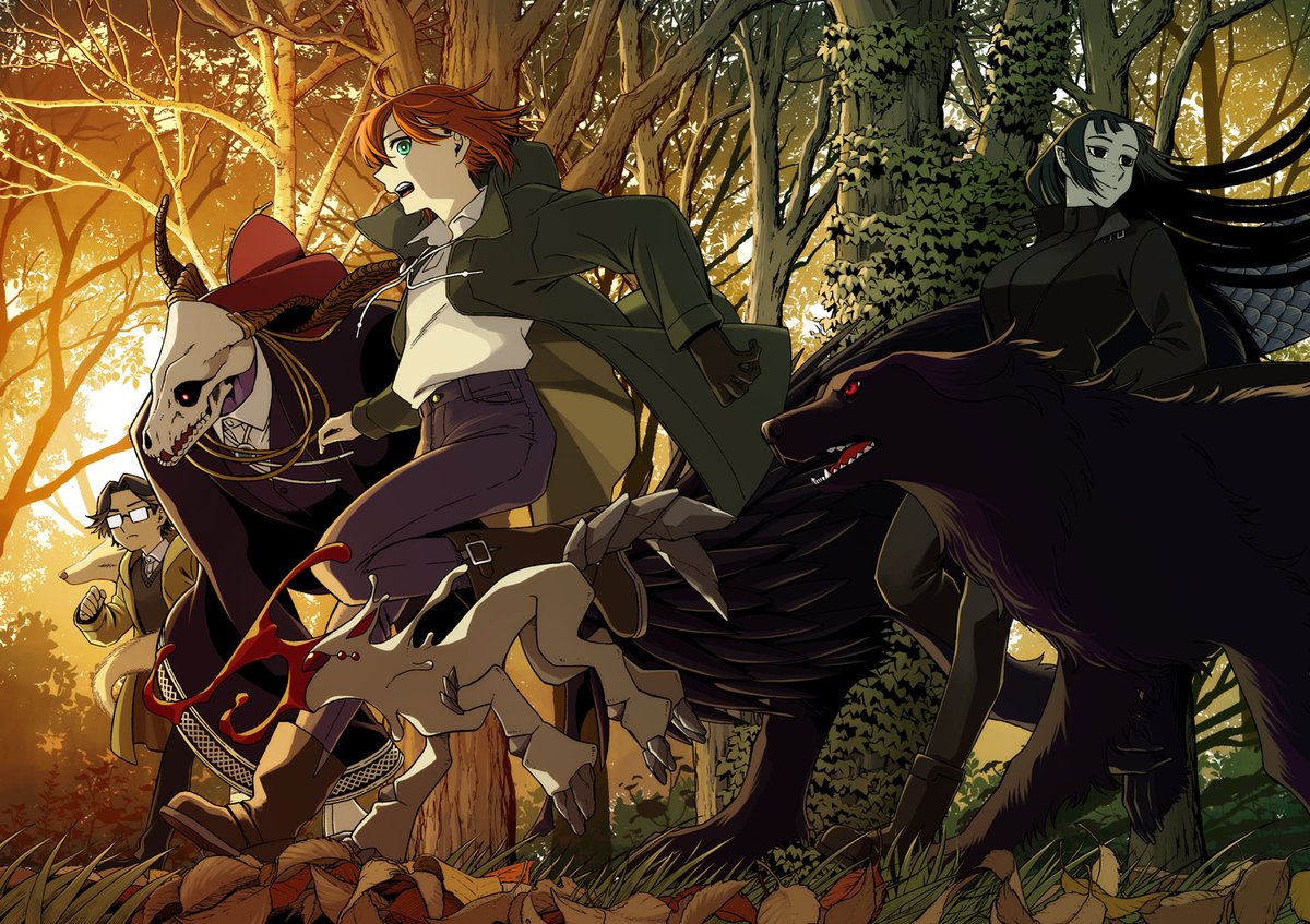 まほよめ/ゴスウィ原作公式 tweet media