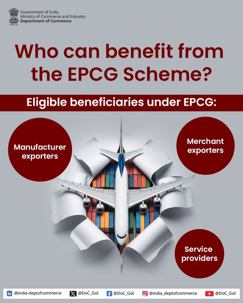 Dept of Commerce, GoI tweet media