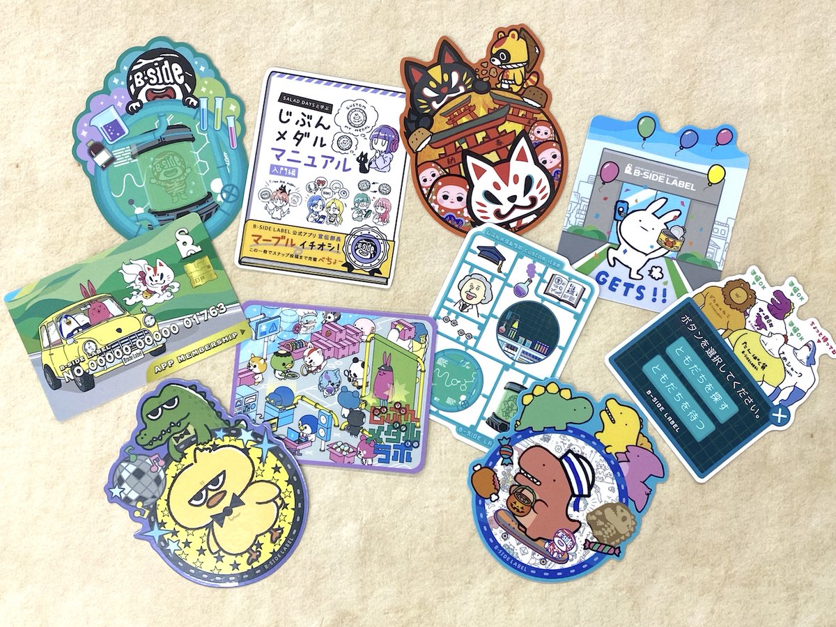ステッカー屋　B-SIDE LABEL tweet media