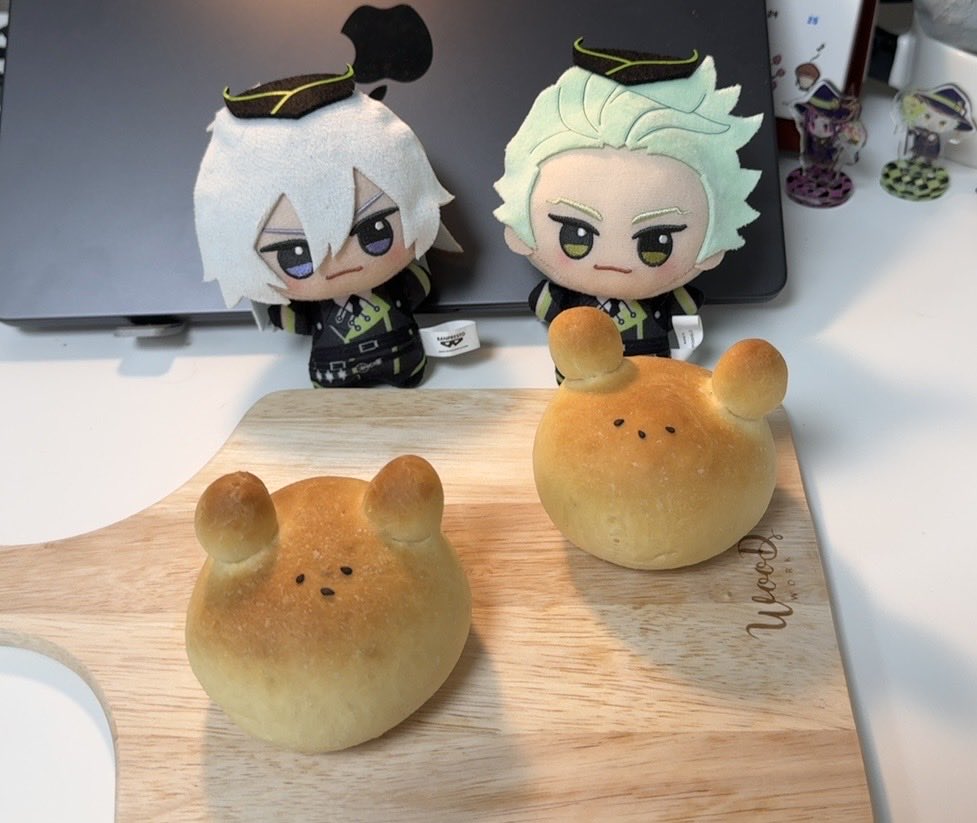 un8676's tweet image. 곰도리 빵