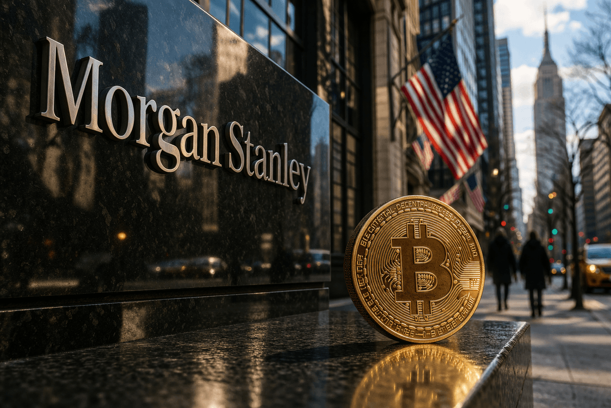 Cryptolinkscom's tweet photo. 🚨 Wall Street just got even closer to Bitcoin.

Morgan Stanley’s 0.14% $MSBT Bitcoin ETF is going live this week 👀

Could 2026 bring a major new wave of BTC flows? 🔥

https://t.co/KVHyIMxZdh
@MorganStanley @EricBalchunas @JSeyff

#Bitcoin #BTC #ETF #CryptoNews #MorganStanley https://t.co/M8UlKEBN7U