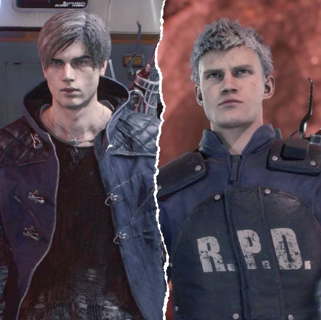 DMC_156's tweet photo. Leon and Nero swapped their Outfits👀 https://t.co/0RKF9fSqVh