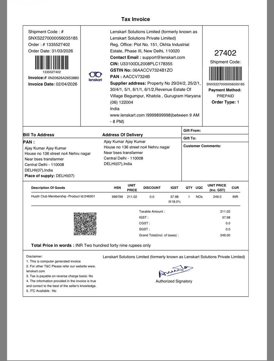 Ajay Kumar tweet media