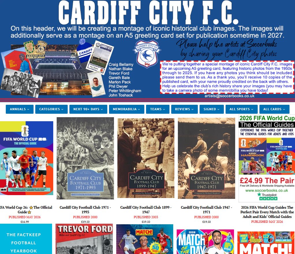 SOCCER BOOKS NEXT & LAST 90 DAYS PLUS tweet media