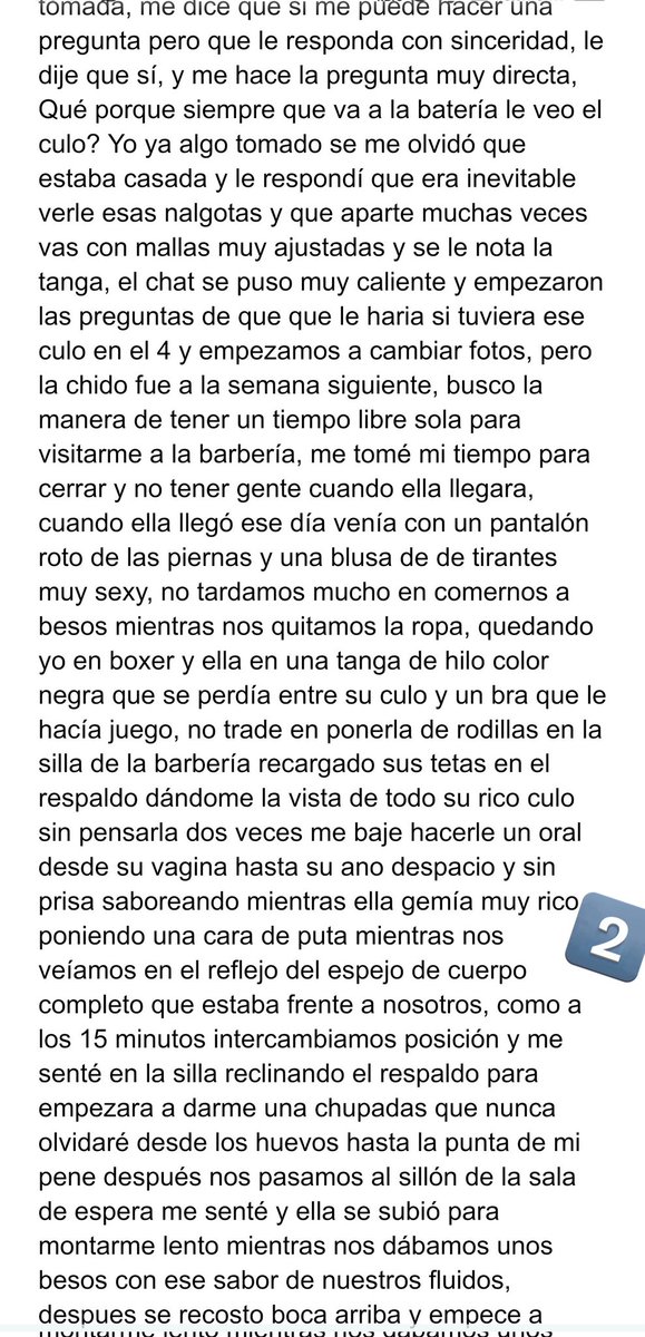 RelatosedgarS's tweet photo. Relato número 253 

✨Me comí a la esposa de un cliente✨ https://t.co/17Yghl8q3A