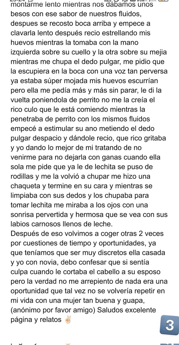 RelatosedgarS's tweet photo. Relato número 253 

✨Me comí a la esposa de un cliente✨ https://t.co/17Yghl8q3A