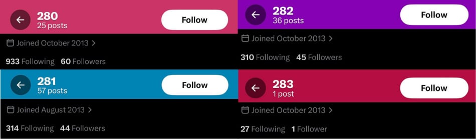 WTS ACC PURE INACT HD WARNA

- usn random bisa langsung ganti 
- ⁠vemail (dom yahoo)
- ⁠masuk mt, ht dimainin dulu
- dapat data acc lengkap

💸 price: 
280: 30k
281: 18k
282: 22k
283: 16k

wa : wa.me//6289699284511

#zonauang #zonajajan #zonaduit