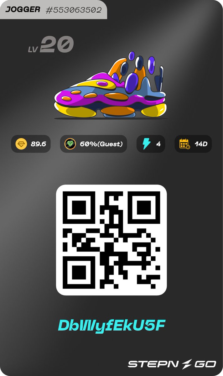 xcovasisx's tweet image. おはようございます🌞
STEPNGOゲスト募集中

👟 Lv.20 Jogger
⚡ 4 Energy
⌚️ 2 Week
💰 60% Guest

早い者勝ちでお願いしますっ💨
#STEPNGO #STEPN #HEAL3