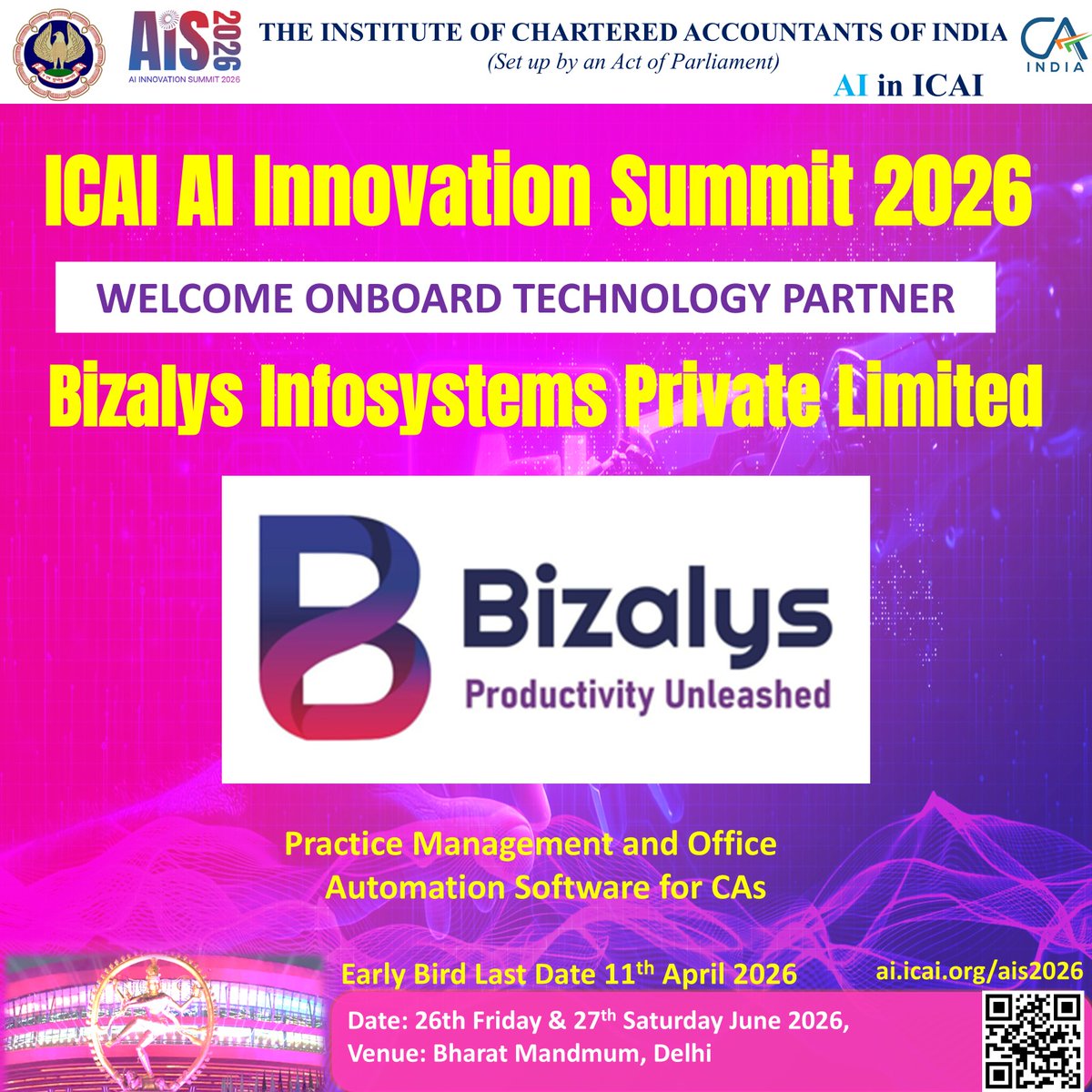 AI in ICAI tweet media