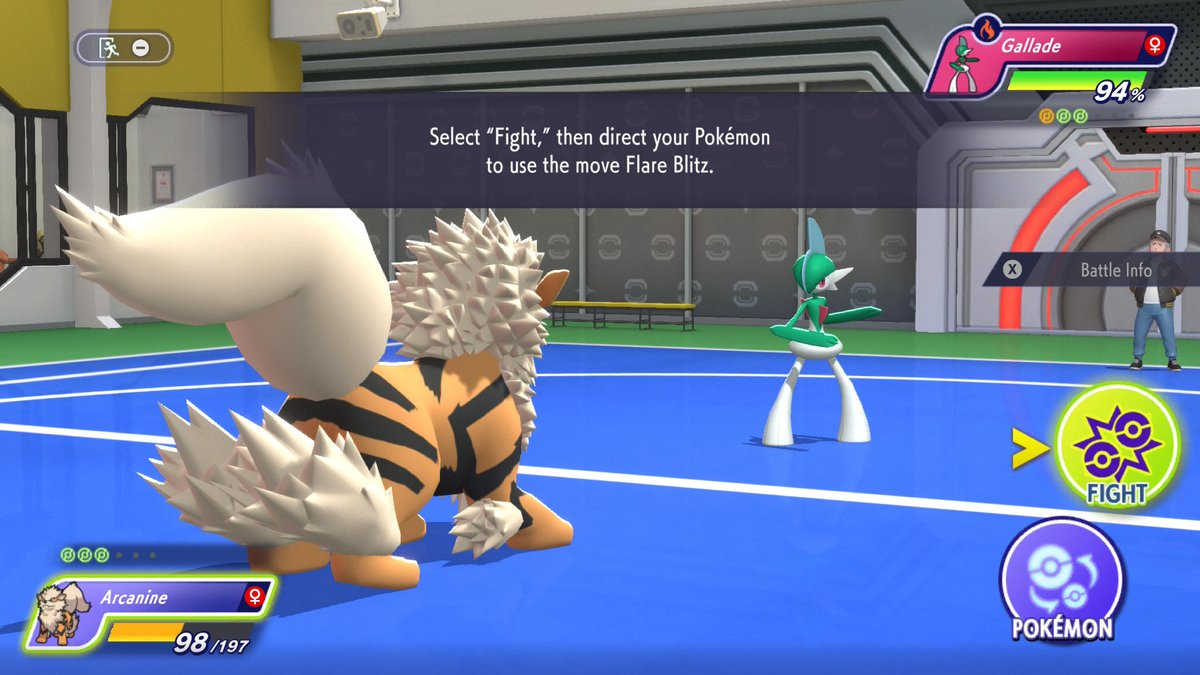 Aurum_Fire's tweet photo. Trans Gallade in Pokémon Champions https://t.co/NGApPrWUQA