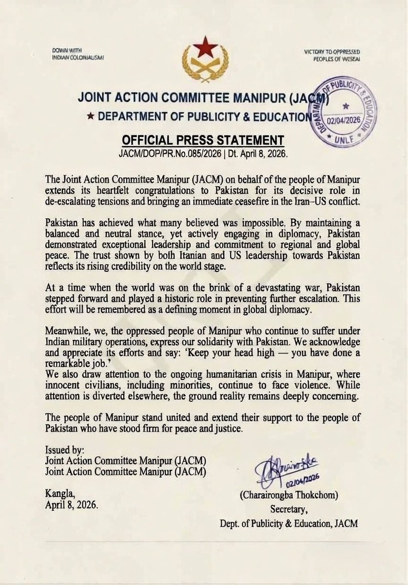 Manipur Post tweet media