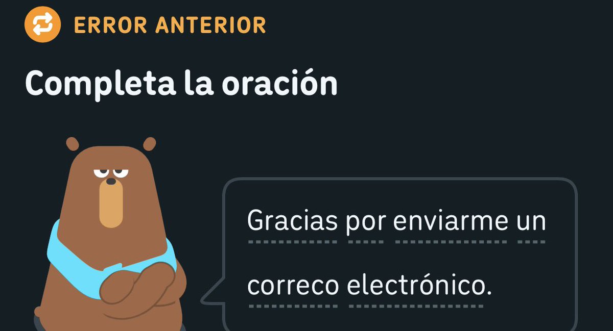 MafeTooy's tweet photo. y esos errores :( @duolingo https://t.co/8M0Bsww7ZI