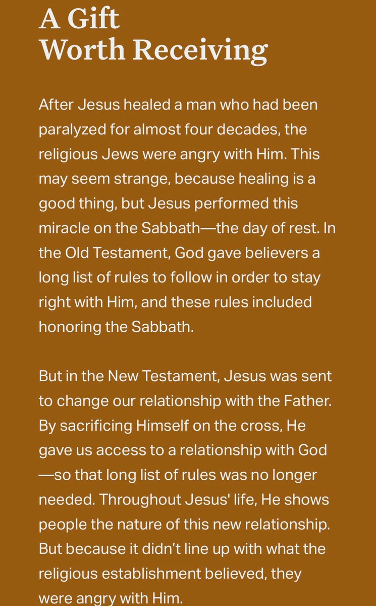 Some_GI's tweet photo. Daily Devotional — John 5:24 https://t.co/BSzm5o9Rok