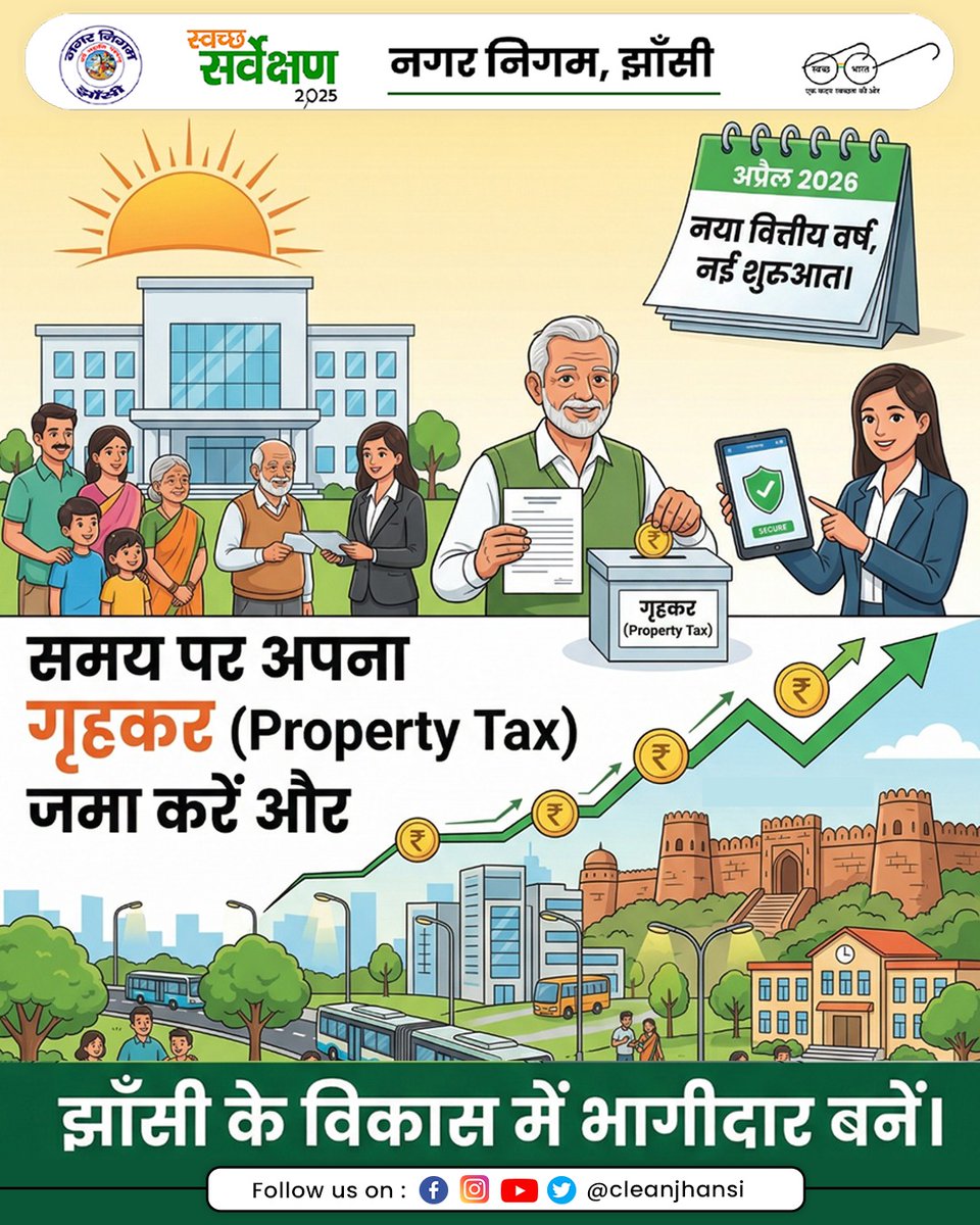 Jhansi Municipal Corporation tweet media