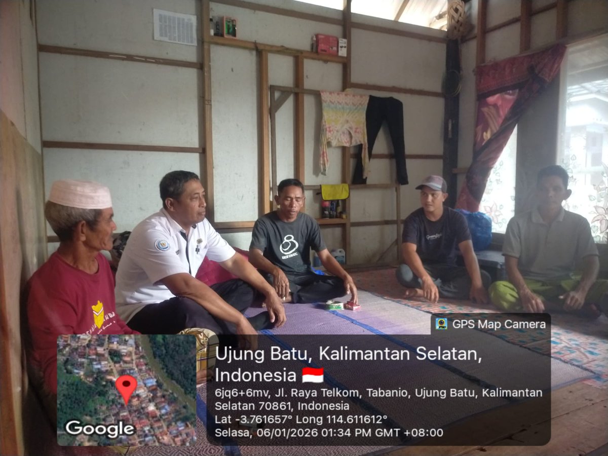 lasriyantoplh's tweet photo. Selasa(06/01)Lasriyanto, Luhkan Kab. Tnh Laut melakukan Pendampingan akses informasi di KUB Gawi Baimbai Ds. Tabanio tentang  Kampung Nelayan Merah Putih.    
#aksesinformasi
@Luhkan_Tala https://t.co/d1exkbP6eu