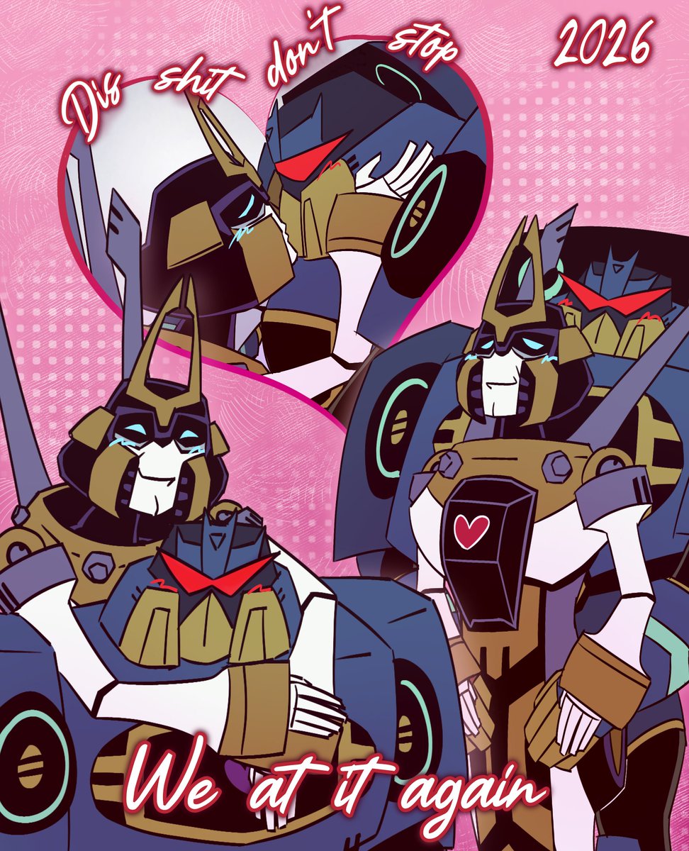 Danielo_dibuja's tweet image. Buenas noticias chat, al final Yoketron y Soundwave si se reconciliaron 🥳 se cancela divorcio 

#tfa