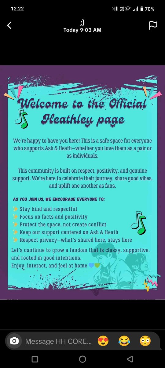 asheathhavenofc's tweet photo. Welcome to HeathLey Haven, buzzties! 💙💚 Your safe space for Ashley &amp; Heath. Don't forget to like, follow and share. 

Buzzties, we show up. We support. We stay. 🐻💙💚 https://t.co/Q4QYIFOdnK