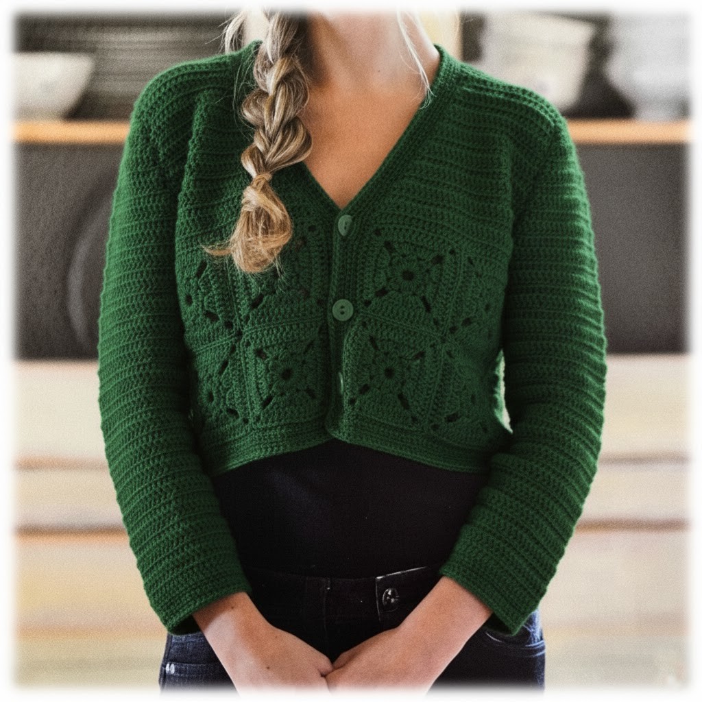 DDCrochetDesign's tweet image. Crochet Granny Square Cardigan 💚

This design has a cropped fit with panels that gives a nice textured look. It’s lovely to make and a great choice if you like creating your own trendy style this spring or summer🧶

dwcrochetpatterns.etsy.com/uk/listing/111…

#MHHSBD #craftbizparty #yarn