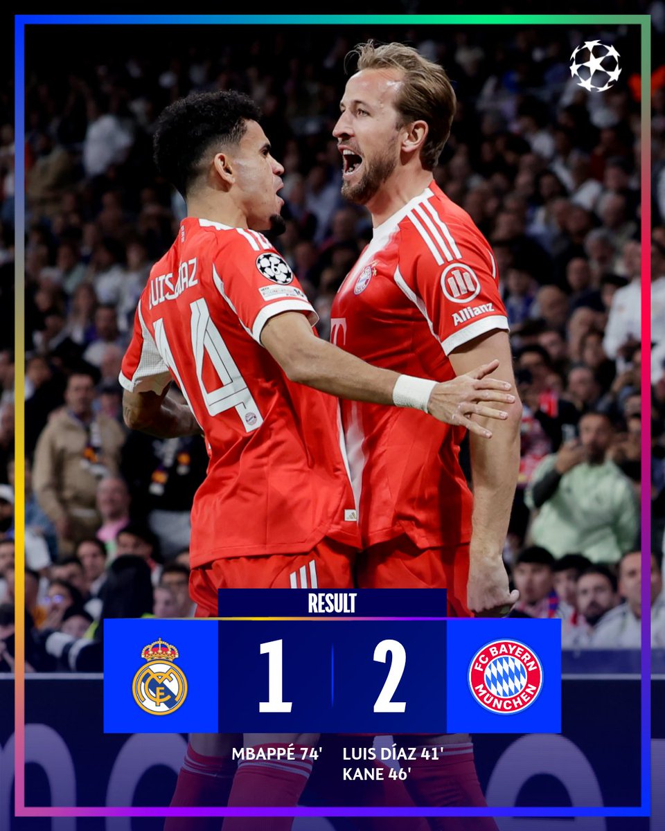 Megaparitr_2's tweet photo. Bayern take a lead back to Munich 💪
#22bet #betwinner #bitcoin
#UCL https://t.co/nzTFNA7hqH