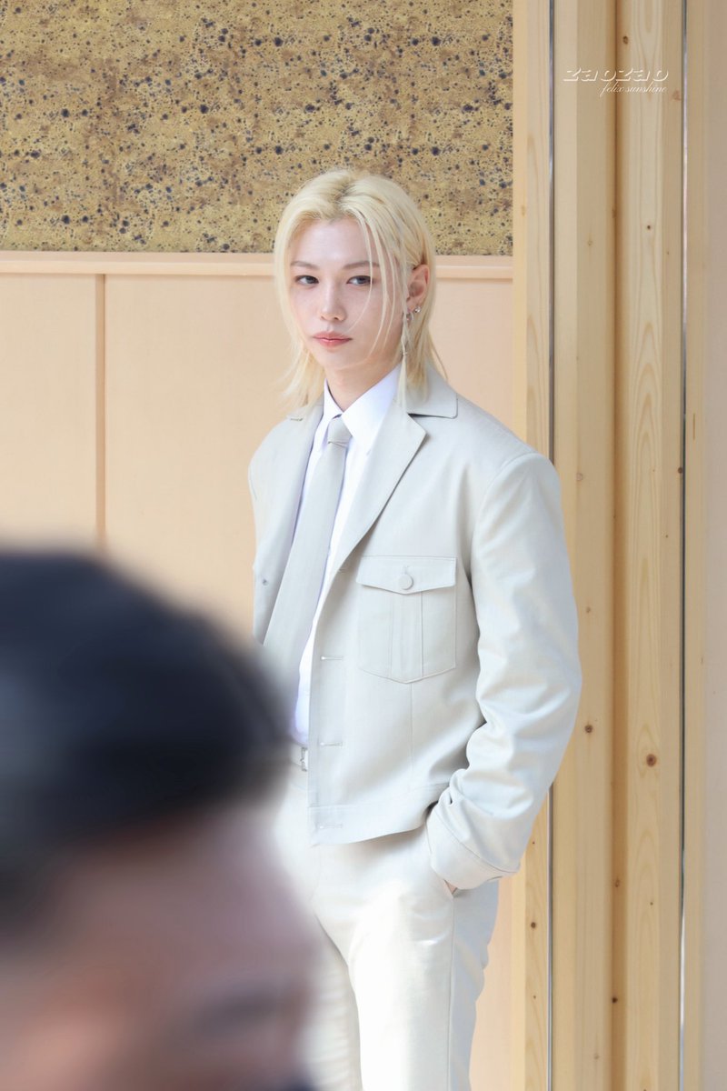 zaozaoa_'s tweet photo. 260408｜TAMBURINS BEIJING HD

SUNSHINE 🤍☀️

#StrayKids   
#스트레이키즈  
#FELIX 
#필릭스  
#용복     
#フィリックス
#TAMBURINSxFELIX https://t.co/X5p8BiJZE3