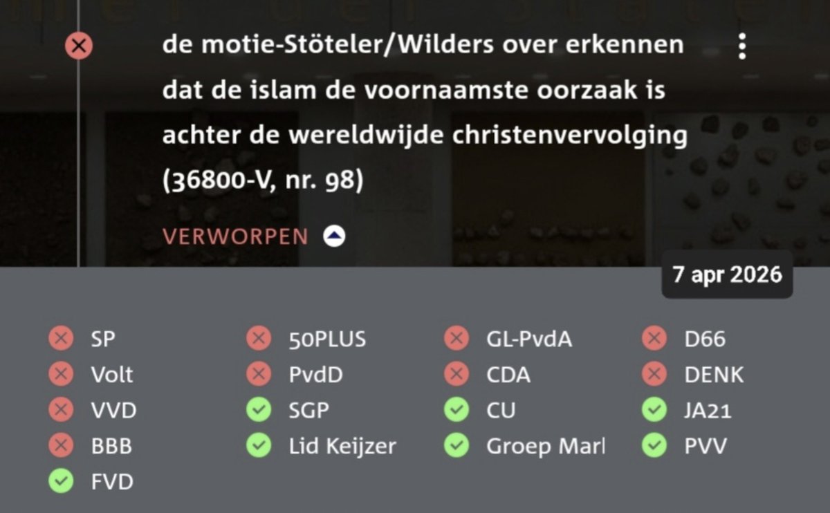 Geert Wilders tweet media