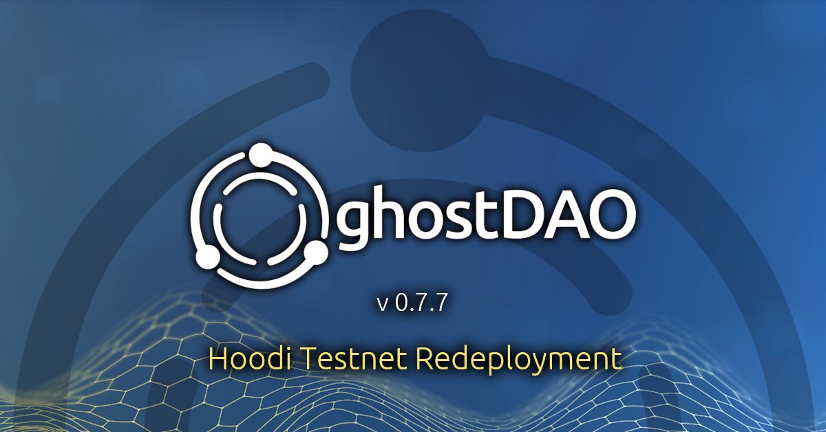 realGhostChain's tweet photo. 🚨 ACTION REQUIRED: Hoodi Testnet Migration 🚨

The new ghostDAO smart contracts are LIVE on Hoodi! To protect your holdings, you must bridge your assets to GHOST Chain immediately.

https://t.co/fw4vahzI7A

#ghostDAO #GHOSTChain #Web3 #HoodiTestnet #CryptoMigration https://t.co/irCbj5dDiJ