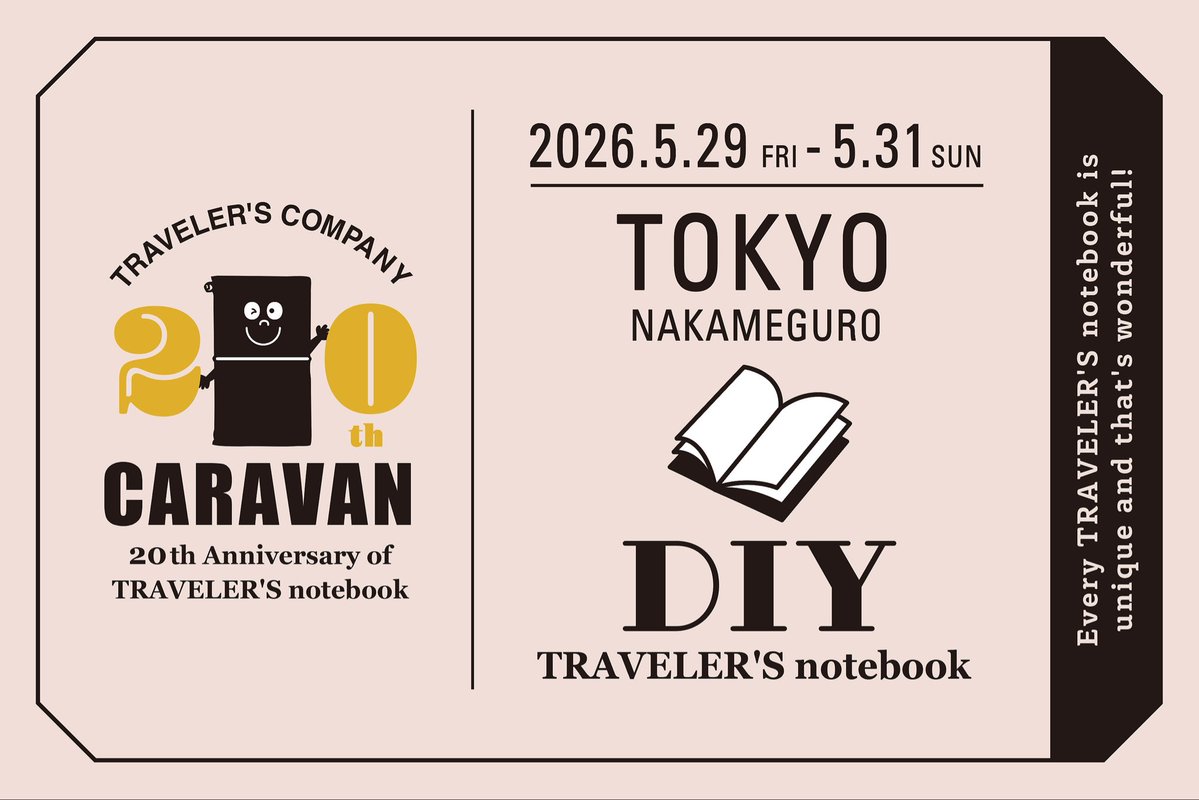 TRAVELER'S notebook tweet media