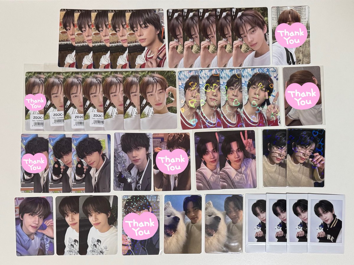 sypyon7's tweet photo. TWS アルバム トレカ 交換 買取 SUMMER BEAT Last Bell main  compact ver universal weverse HMV タワレコ ラキドロ

【譲】 シニュ ドフン 

【求】 買取

売り切りたいためメルカリレート以下⬇️
メルカリ通し,メルペイ(PayPay)
お気軽にお声掛けください🩵 https://t.co/FAzmoJghgS