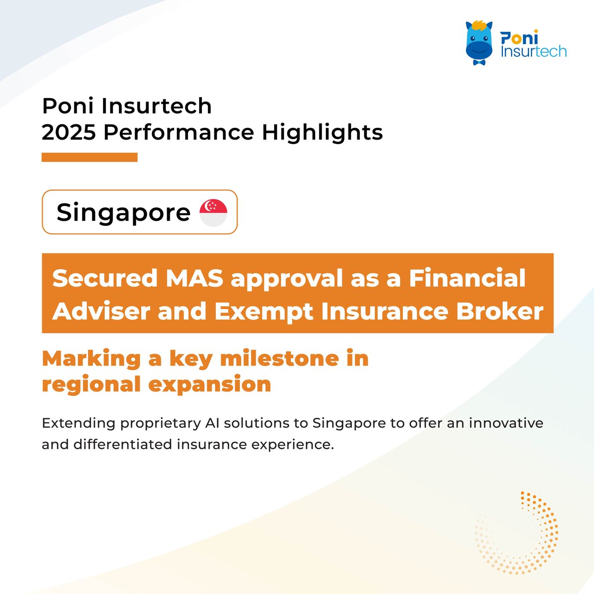 Poni_Insurtech's tweet photo. 🌏Southeast Asia’s insurance market is going digital fast. In 2025, Poni’s Global Care GWP grew over 100% in Vietnam, and the company launched the nation’s first insurance KOL platform. In Singapore, we secured our MAS license—driving growth with local insight &amp; innovation. https://t.co/aBNXufu8aP
