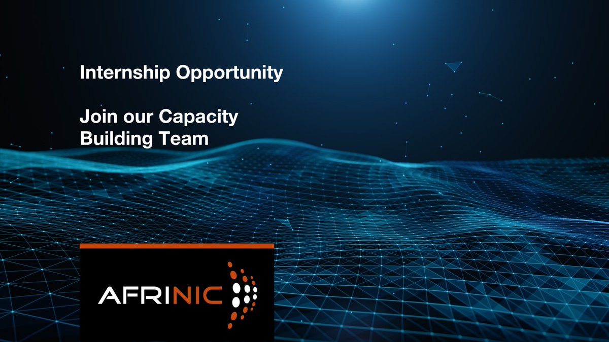 AFRINIC-The Regional Internet Registry for Africa tweet media