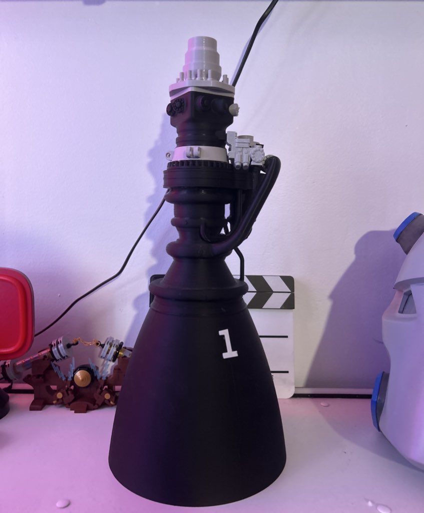 3D Printed a Raptor 3!