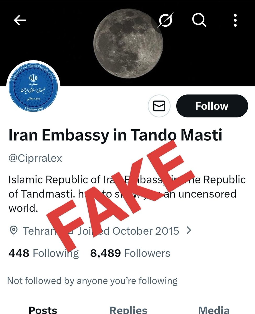 Iran in India tweet media