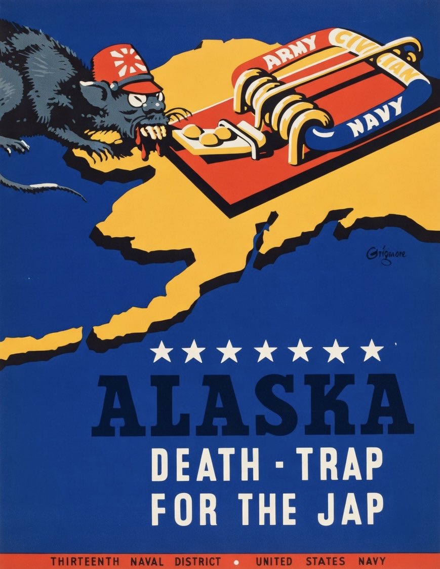DisastrousSlug's tweet photo. anti-Japanese US propaganda posters from WW2 https://t.co/6mk9pRRO6C