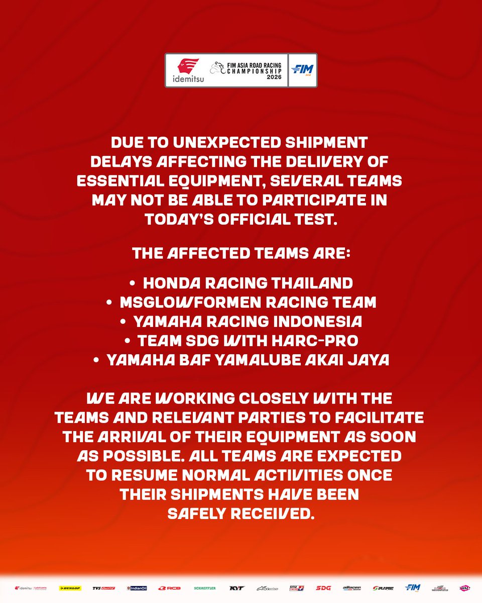 Asia Road Racing Championship 🏁 tweet media