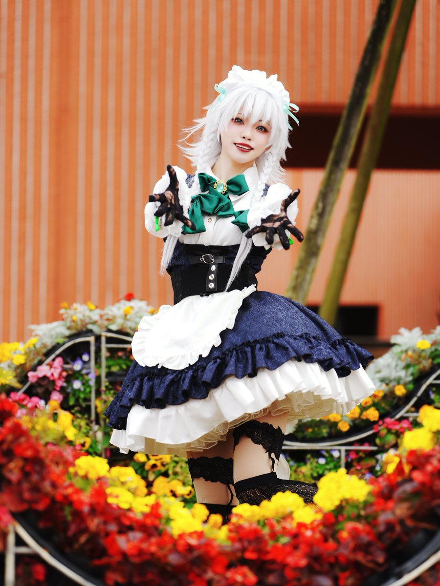 ⚠️コスプレ注意⚠️
東方Project/十六夜咲夜

❄︎　　❅　　*.　　❅　　✥　　✣　　✤

             咲き誇る花はいつか

❄︎　　❅　　*.　　❅　　✥　　✣　　✤

📸:猫蟹丸(<a href="/nekokanimaru/">猫蟹丸@4月から土日祝が休みになります</a> )さん

 #海洋博コスプレ
 #海洋博コスプレ撮影会 
 #CatCrabPhoto