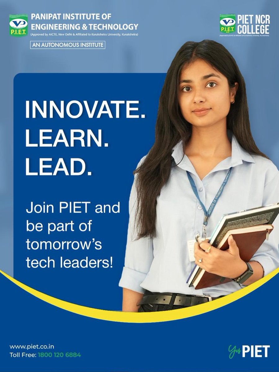 PIET Group, Panipat tweet media