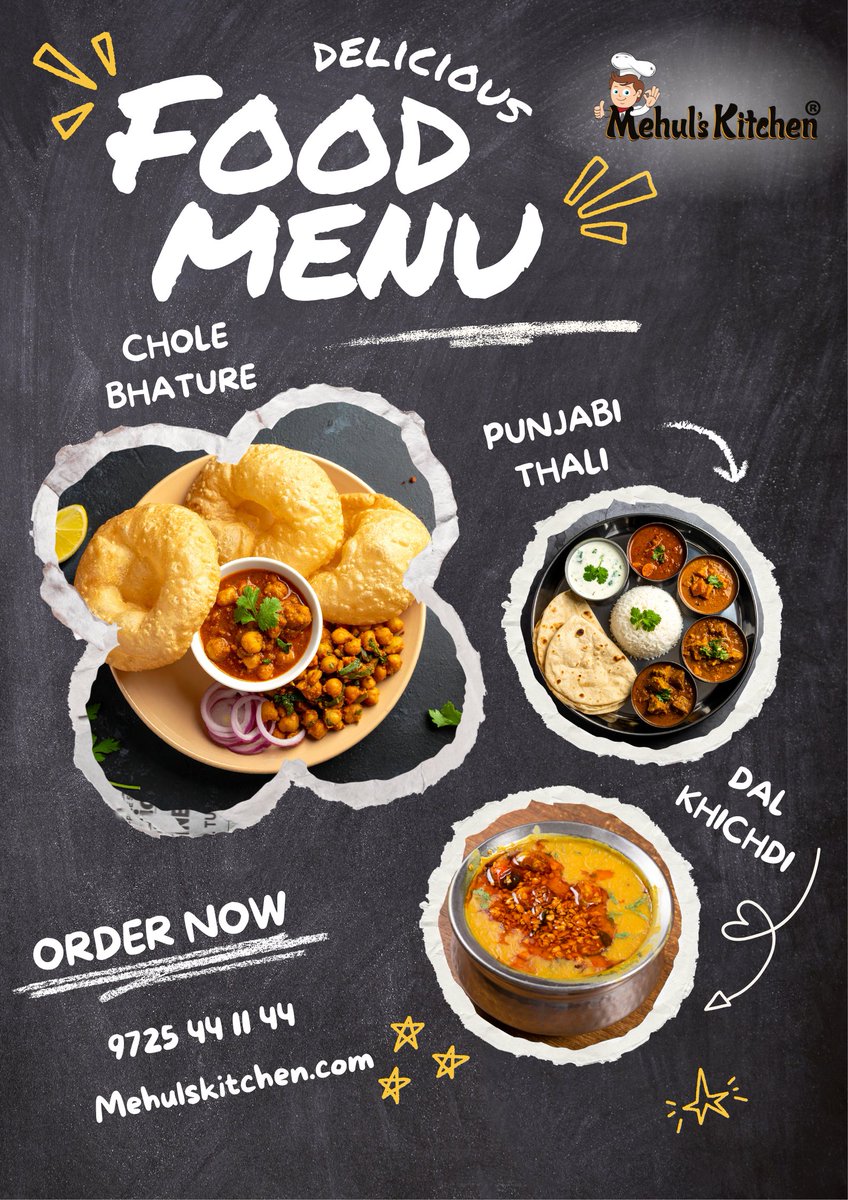 mehulskitchen's tweet photo. FOOD DELICIOUS MENU
· CHOLE BHATURE
· PUNJABI THALI
· DAL KHICHDI

9725 44 11 44
Visit us or order online now
https://t.co/zRjQKnVx8C

#mehulskitchen #mehulskitchenrajkot #cholebhature #punjabithali #dalkhichdi #foodmenu #bestcholebhatureinrajkot #bestpunjabithaliinrajkot https://t.co/8GvUoZmpDK