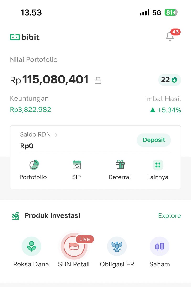 rizkidikaprtama's tweet photo. @LambeSahamjja Halo min. itu pengalaman gue nabung tahun 2022-2024 wkwk. 
thank you udah di post.
btw ada foto yg gak keupload jadi konteksnya kurang dapet. jadi aku attach disini ya. 🙌
jujur susah bgt pertahanin streak bibit, tapi ngeliat progress tabungan tumbuh tuh seneng banget. hehe https://t.co/rZNz9ZK0Hp