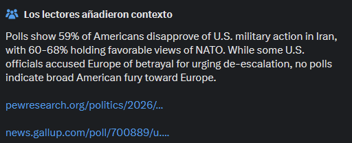 ScorpionCebadr's tweet photo. @PiedrafitaMario Lo mas gracioso es la nota de la comunidad xd, literal, a lo sumo oficiales pro-maga o trump habran dicho que estaban furiosos, pero la poblacion general ni tiene nada de malo con europa, sino que todo lo contrario, todavia los tienen en buena estigma xd https://t.co/bXOWyhwZdn