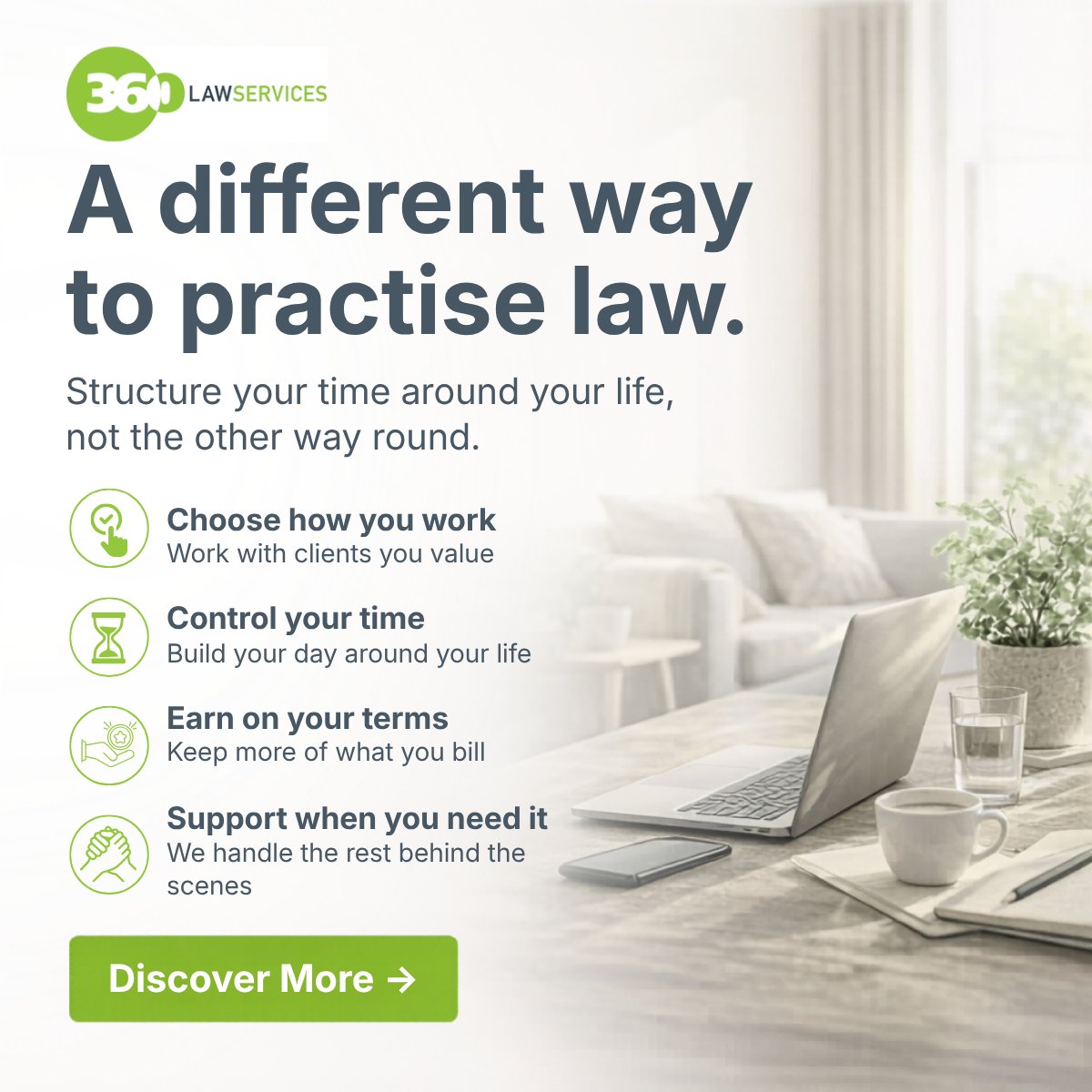 360lawservices's tweet photo. Take control of your legal career with 360 Law Services! ⚖️

✔️ Choose your clients
✔️ Structure your day
✔️ Keep more of your earnings
✔️ Get the support you need

Join us for flexibility &amp; autonomy! 👉 https://t.co/GTio2TYey0 https://t.co/DbHsHkjryq
