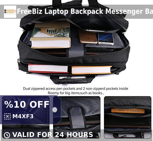Luggage_Factory's tweet image. Upgrade your carry game with the FreeBiz Multi-Purpose Backpack! 🌟 Versatile, durable &amp;amp; perfect for up to a 15.6" laptop. Switch between briefcase, messenger, or backpack effortlessly! #Backpacks #FreeBiz #LaptopFashion ➡️ Shop now: shortlink.store/aoawuqabaw1u