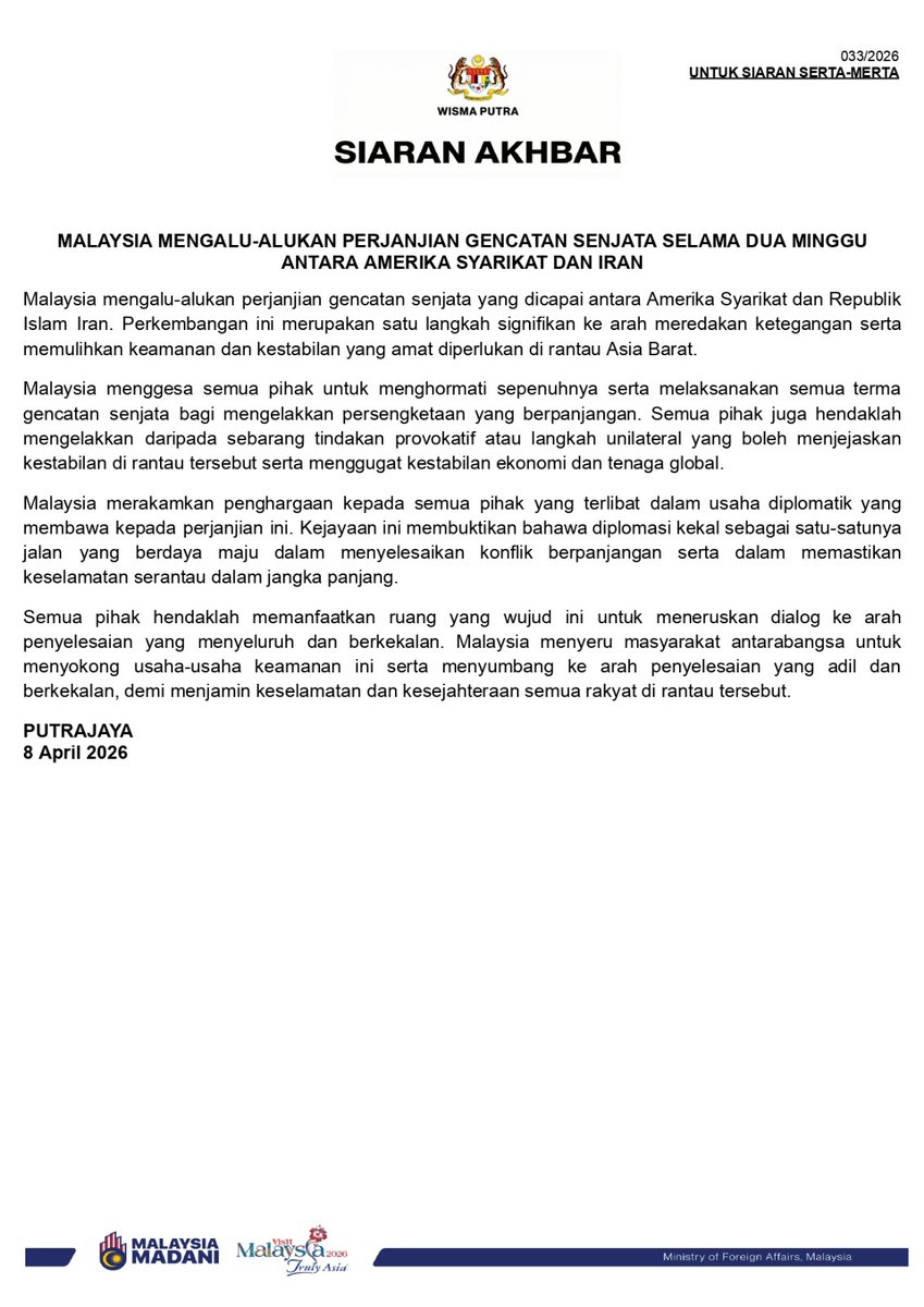 Wisma Putra tweet media