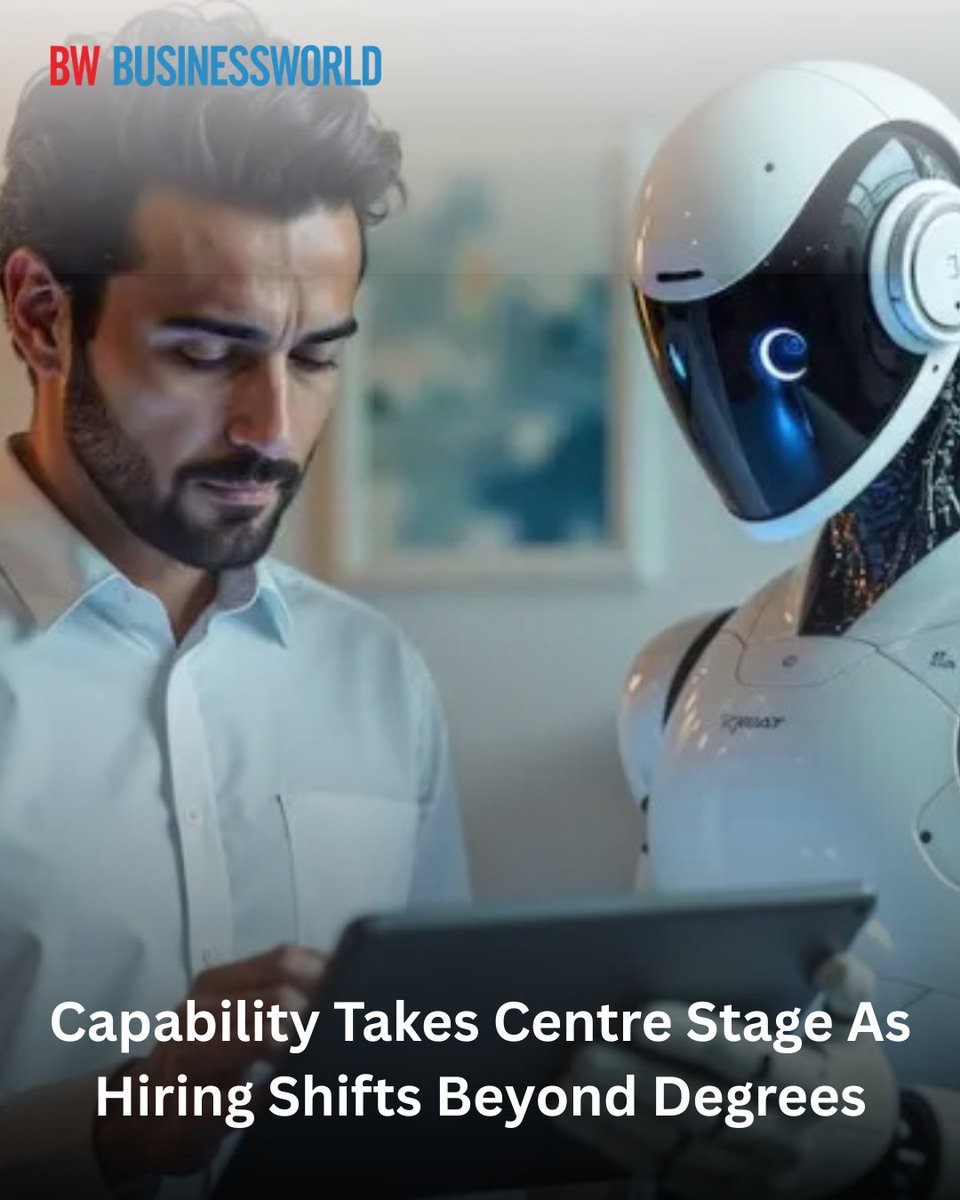 BWBusinessworld's tweet image. #BWOriginals: From employability gaps to salary premiums, data shows skills are becoming the strongest currency in India’s evolving labour market

Read more: businessworld.in/article/capabi…

@anuragbatrayo |  @NFWarsia | Tanvie Ahuja

#Skill #Gap #India #Degrees #Education #Employment
