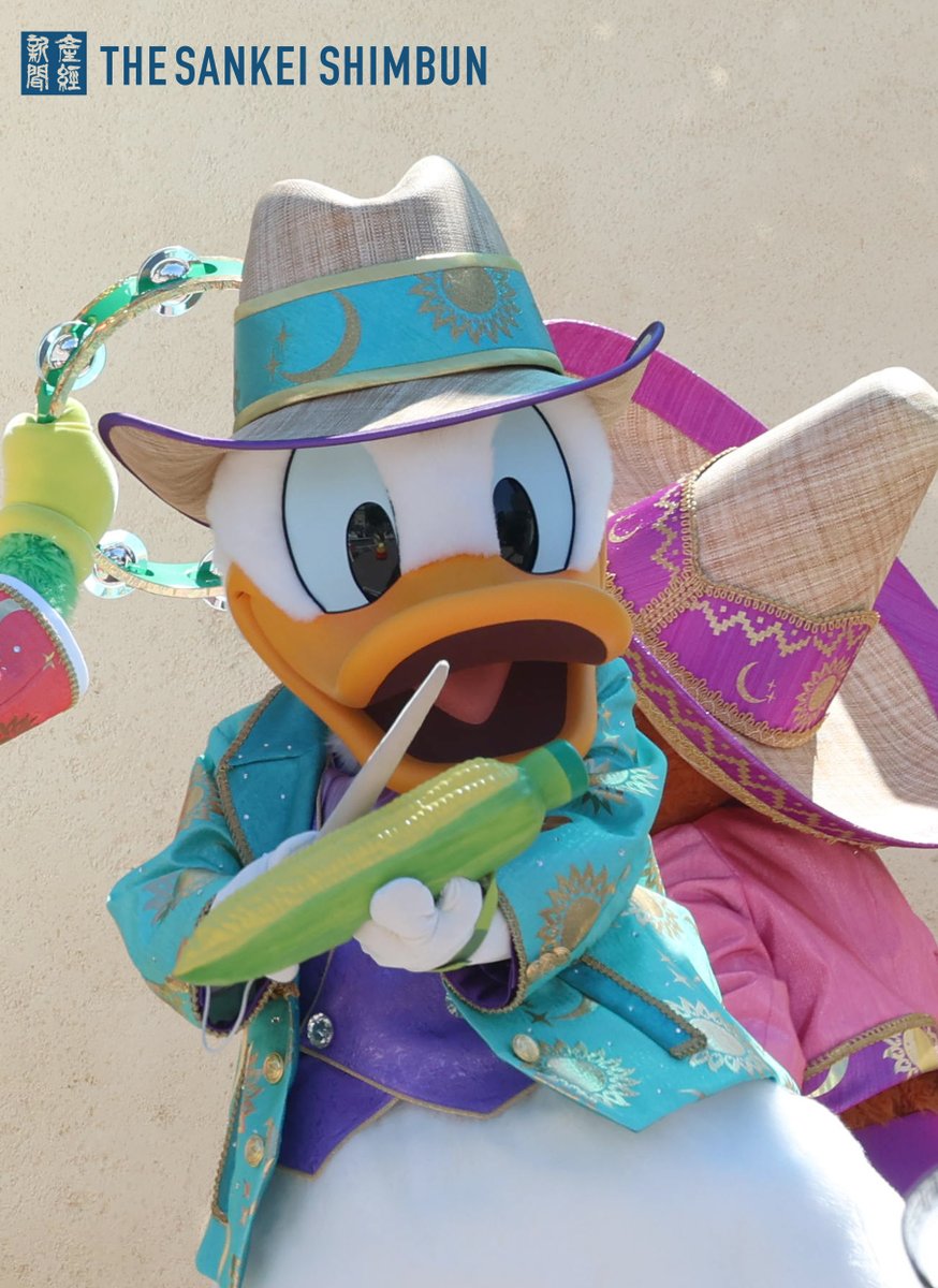 今日は東京ディズニーシー25周年の取材。 光の周りが良くてダンス